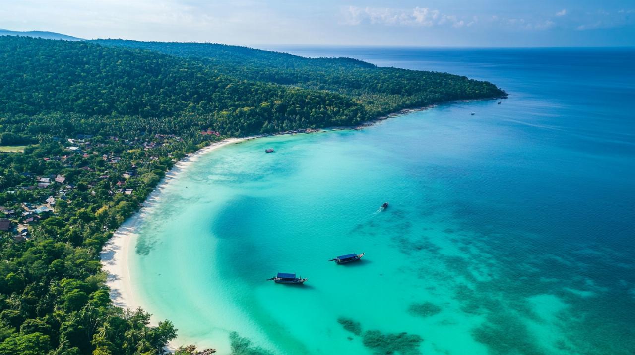 Koh Rong Sanloem : 4 jours sur une île paradisiaque aux eaux cristallines
